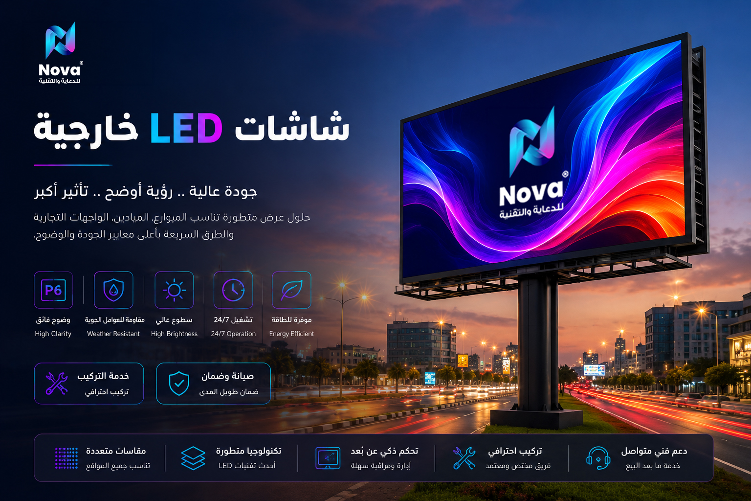 بيع شاشات LED